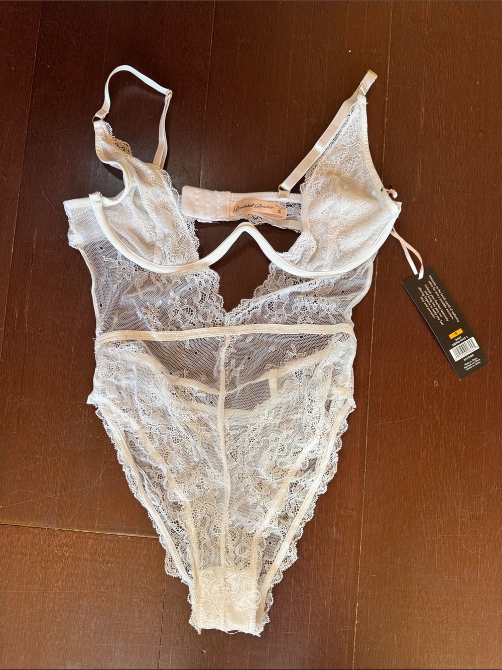 Lace Lingerie Bodysuit NWT